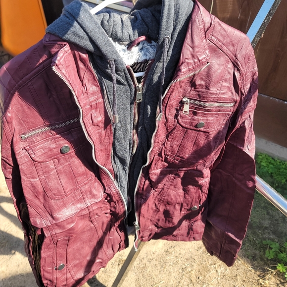 Royalty For Me Jackets & Coats Leather Jacket Poshmark
